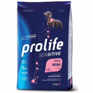 Prolife sensitive adult mini agnello e riso 2kg