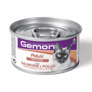 Gemon mousse adult salmone e pollo 85g
