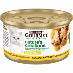 Gourmet nature's creation pollo, spinaci e pomodori 85gr