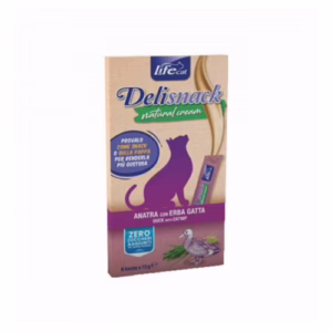 Lifecat cream anatra con erba gatta 15g x 6pz