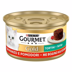 Gourmet gold tortini manzo e pomodori 85gr