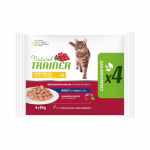 Natural trainer multipack adult pollo 4x85g