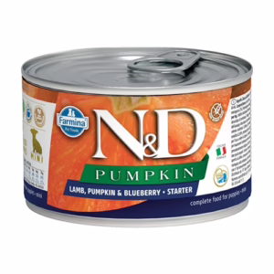 N&d pumpkin starter agnello, zucca e mirtilli 140g