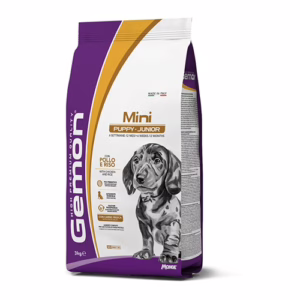 Gemon mini puppy e junior con pollo e riso 3kg