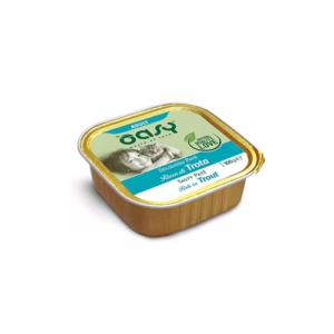 Oasy adult vaschetta delizioso paté  trota 100gr