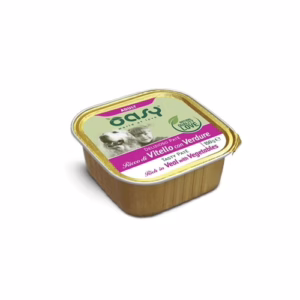 Oasy adult vaschetta delizioso paté vitello con verdure 150gr