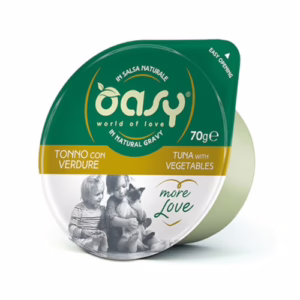Oasy more love cup tonno con verdure 70 gr