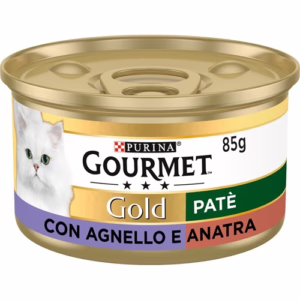 Gourmet gold patè agnello e anatra 85gr