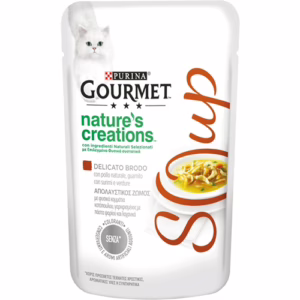 Gourmet nature's creations soup con pollo e pesce 40g