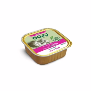 Oasy adult vaschetta delizioso paté  vitello 100gr