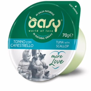 Oasy more love cup tonno con canestrello 70 gr
