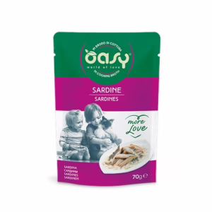 Oasy more love busta sardine 70 gr