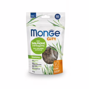 Monge gift filled hairball con salmone e erba gatta 60g