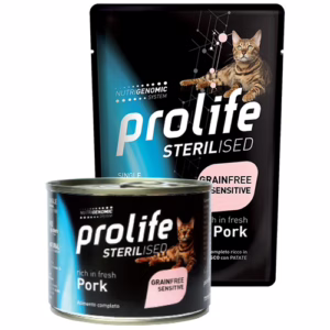 Prolife cat sterilised maiale 85g