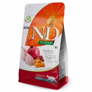 N&d pumpkin adult quaglia, zucca e melograno 300g