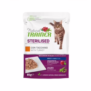 Natural trainer sterilised tacchino 85g