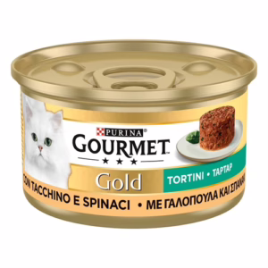 Gourmet gold tortini tacchino e spinaci 85gr