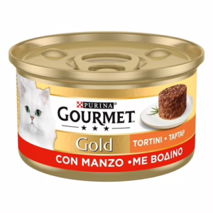 Gourmet gold tortini manzo 85gr