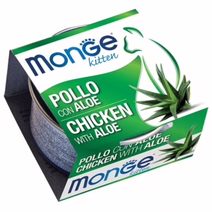 Monge fruits  kitten pollo con aloe 80g