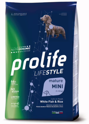 Prolife lifestyle mature mini pesce e riso 2kg