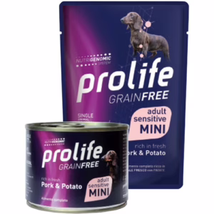 Prolife dog sensitive adult maiale e patate 100g