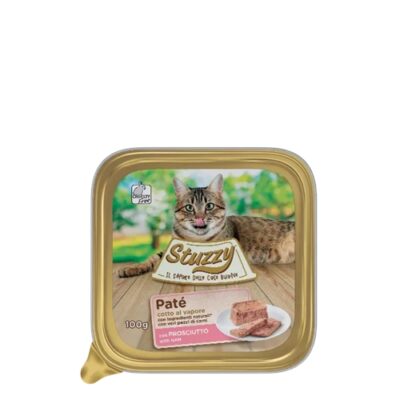 STUZZY CAT PATÈ PROSCIUTTO 100G