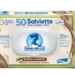 Sano e Bello Salviette Detergenti 50pcs - Burro di karitè