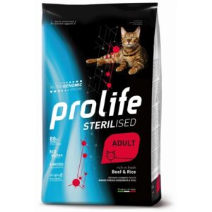 Prolife Cat Sterilised Manzo e Riso