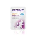 Kattovit Bocconcini in Salsa Sensitive 85g - Pollo e tacchino