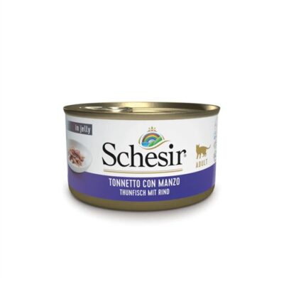 SCHESIR Tonno con Manzo in Gelatina 85gr