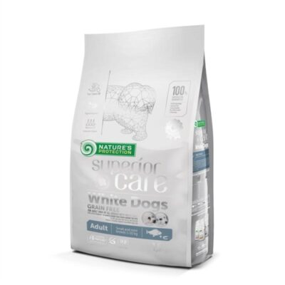 Superior Care White Coat Adult Small Pesce Bianco 1,5kg