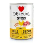 Disugual Cubes Dog 400g - Pollo, speck e farro