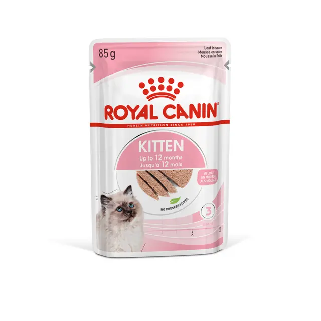 Royal Canin Kitten Paté – Alimento Umido Completo per Gattini in Crescita
