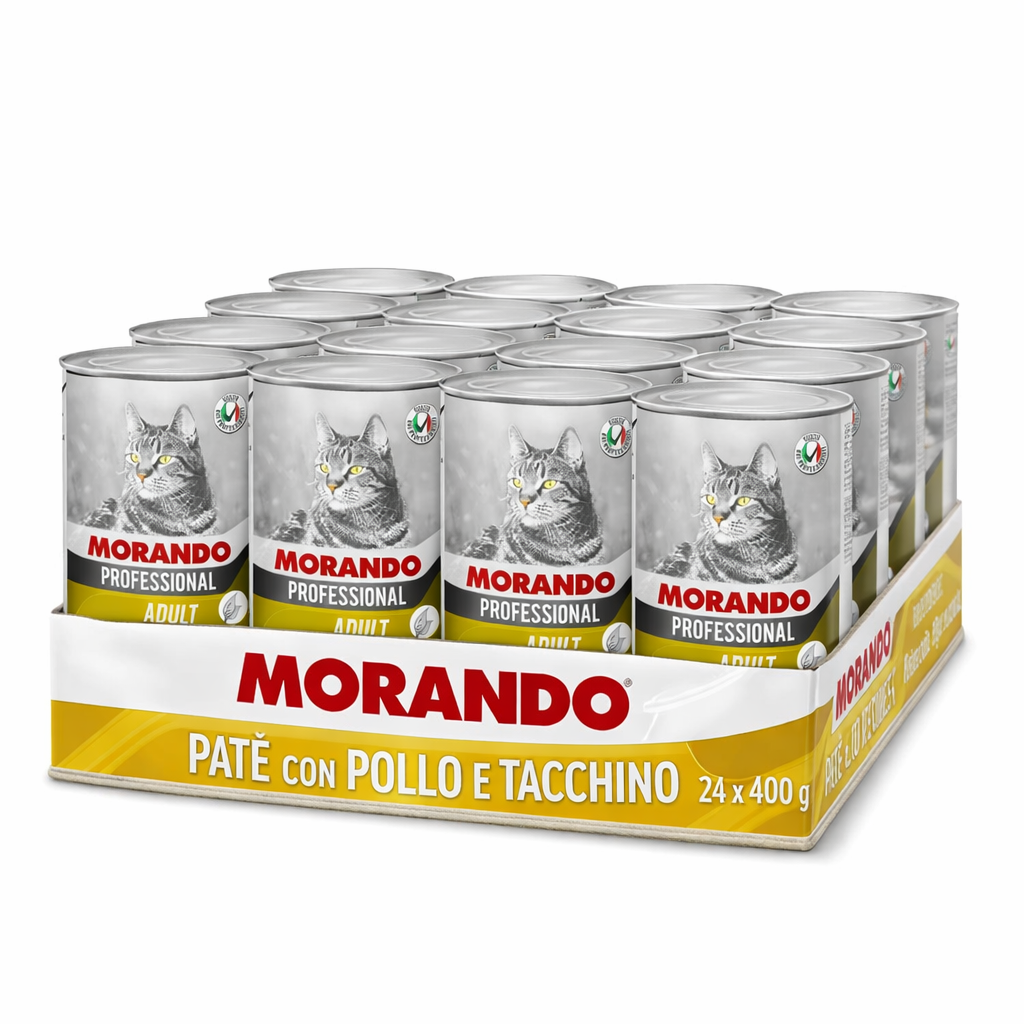 Morando Professional Patè Pollo e Tacchino 24x400g