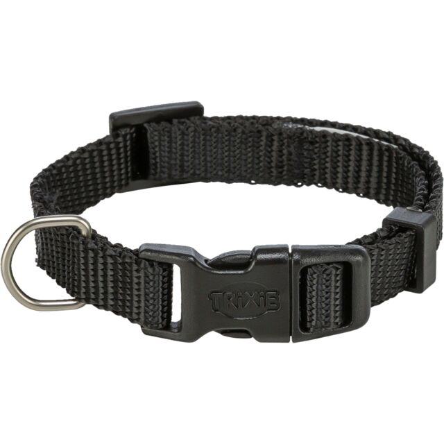 Trixie Collare in Nylon Premium - S - NERO