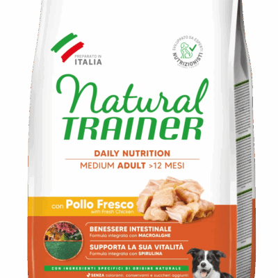 Natural Trainer Medium con Adult Pollo Fresco