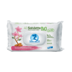 Sano e Bello Salviette Detergenti 50pcs - Mandorle dolci