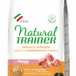 Trainer Sensitive Medium&Maxi Adult No Gluten con Maiale e Cereali Integrali - 12kg