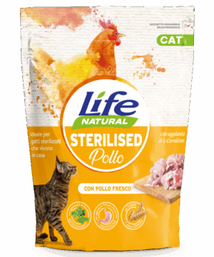 Life Cat Sterilised Pollo 800g