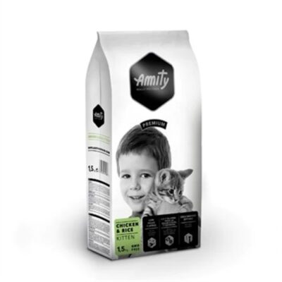 AMITY PREMIUM CAT KITTEN POLLO E RISO 10KG