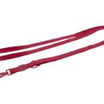 Ferribiella Guinzaglio Multifunzione Suprema 200cm - UNICA, Rosso