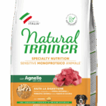 Trainer Sensitive Medium&Maxi Adult No Gluten con Agnello e Cereali Integrali - 3kg