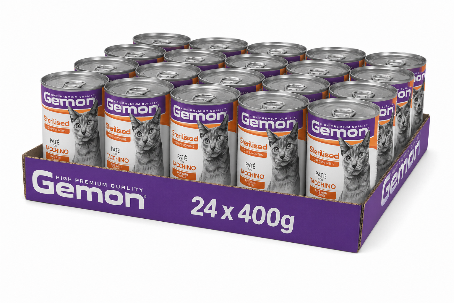 Gemon Sterilised Paté con Tacchino