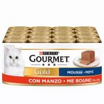 Gourmet Gold Mousse Manzo - 24x85g