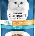 Gourmet Perle Bustine 85g - Filetti in Salsa con Tonno