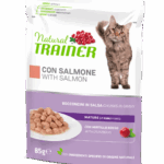 Natural Trainer Adult Bocconcini in Salsa 85g - Salmone-Mature