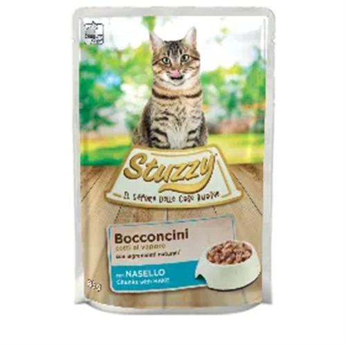 Stuzzy Cat Bocconcini con Nasello 85g