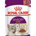 Royal Canin Sensory Taste in Salsa 12x85g – Alimento Umido Completo per Gatti Adulti che Stimola il Senso del Gusto - 85g