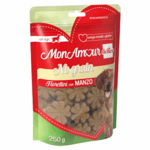 MonAmour Delice No Grain Quadrifogli con Manzo 250g