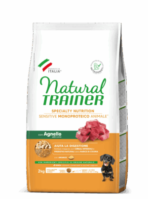 Trainer Sensitive Small&Toy Adult No Gluten con Agnello e Cereali Integrali